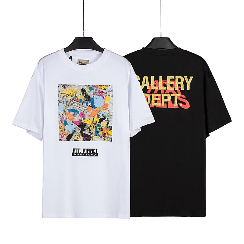 GALLERY. DEPT new short-sleeved T-shirt Style number: D2292P110 Color: Black White Size: S M L XL